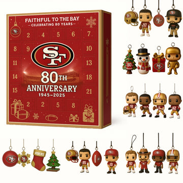 49ers 80th Anniversary 2025 Advent Calendar