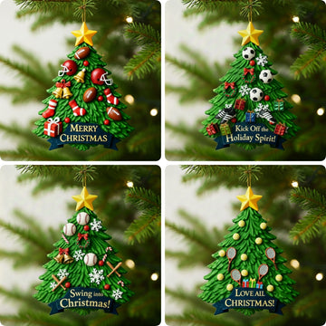 All-Star Christmas Tree Ornaments