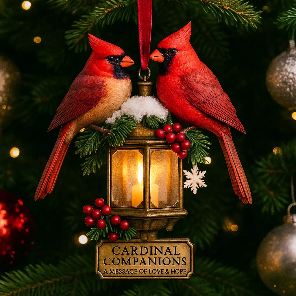 “Winter Lantern Birds” — Holiday Ornament Collection 2025