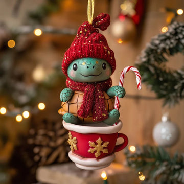 2026 Wildlife Wonders Collection Christmas Turtle Ornament