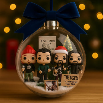 The Used Band 25TH Anniversary Christmas Ornament