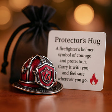 Firedighter Helmet Pocket Hug