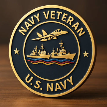 U.S. Navy Veteran Coin