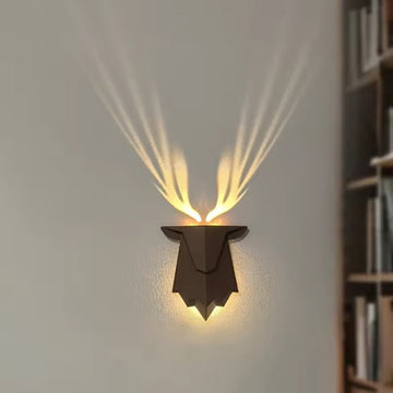 Antler Wall Lamp with Remote Control