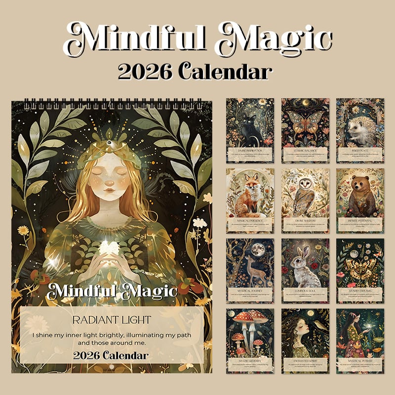 2026 Calendar Mindful Magic