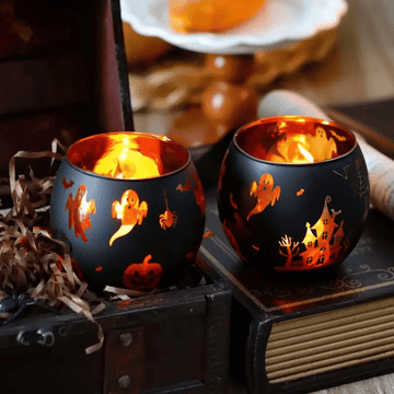 Halloween Iron Candle Holders