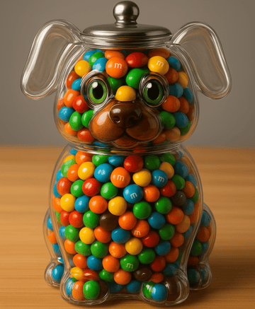 Dog Candy Jar