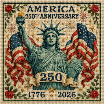 US 250th Anniversary Cross Stitch Kits