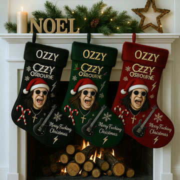 Ozzy Osbourne Christmas Stocking