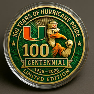 Miami Hurricanes Centennial Commemorative Coin