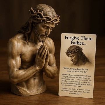 Sacred Heart Sculpture Set