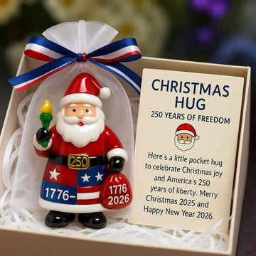"250 Years of Freedom" Christmas Hug Keepsake