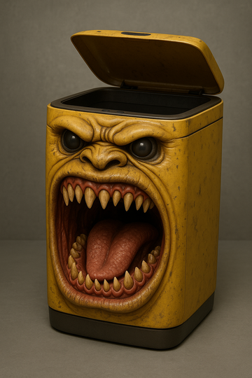 Beast Trash Can