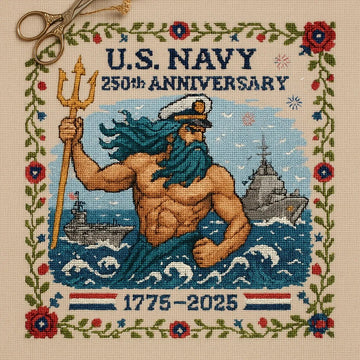 US 250th Anniversary Cross Stitch Kits