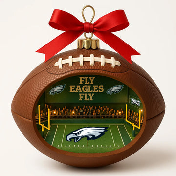 Philadelphia Eagles Football Ornament