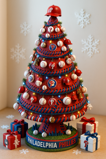 Philadelphia Phillies Holiday Tree: A Tribute to the Phillies' Spirit