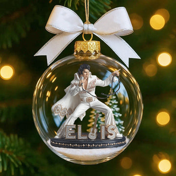 The King of Rock ’n’ Roll Christmas Ornament