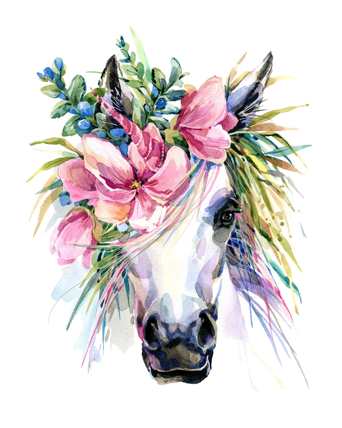 Unicorn Wall Decor Art Print - 8x10s