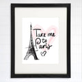Take Me to Paris Wall Art