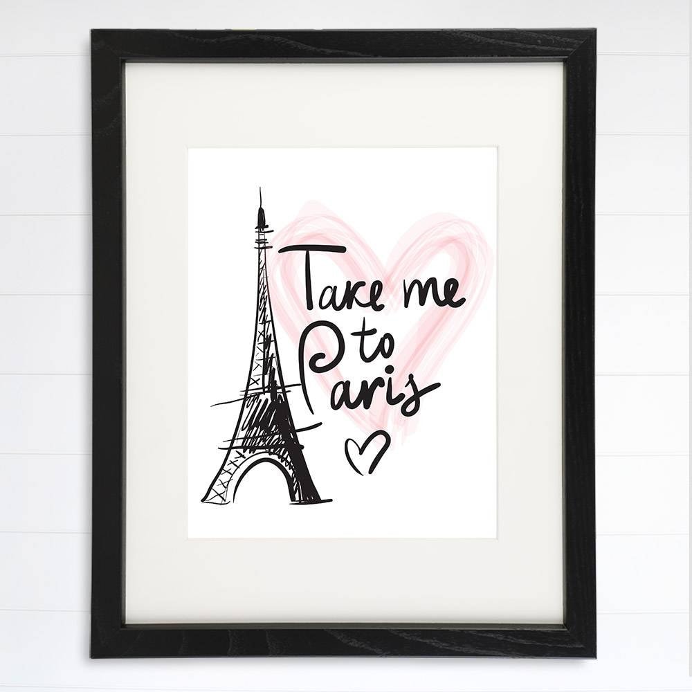 Take Me to Paris Wall Art