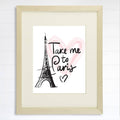 Take Me to Paris Wall Art