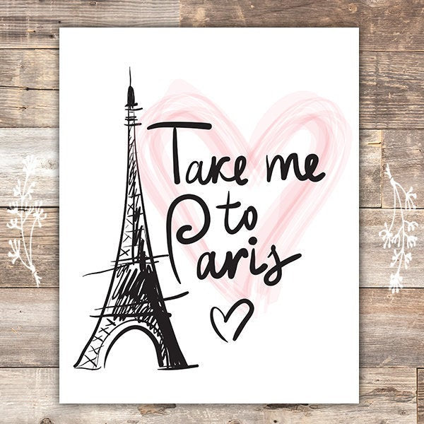 Take Me to Paris Wall Art