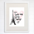 Take Me to Paris Wall Art