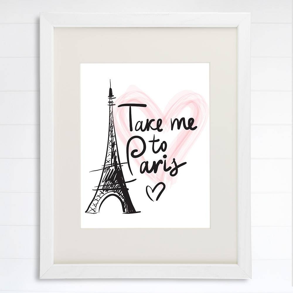 Take Me to Paris Wall Art