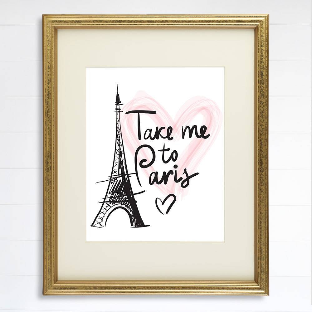 Take Me to Paris Wall Art