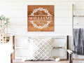 Last Name Wood Sign | Personalized Wooden Sign | Housewarming Gift