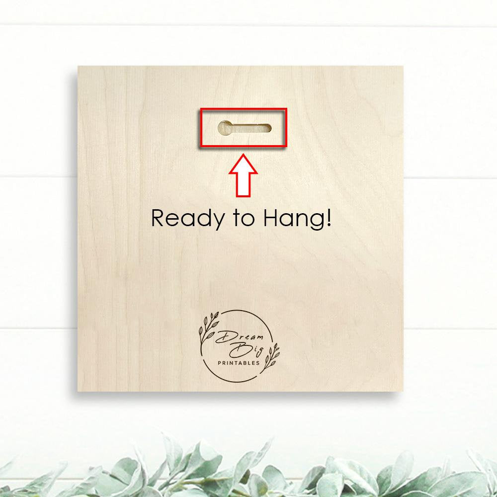 Custom Wood Photo Gift | Personalized Picture Frames | Gifts for Him | Gifts for Dad | Wood Canvas Wall Art | Boyfriend Gifts | Husband Gift