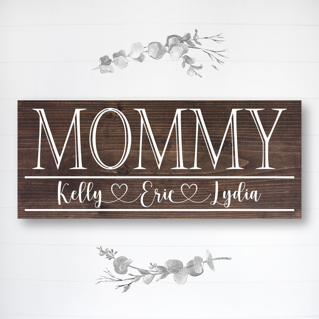 Mommy | Grandma Mother's Day Gift | Personalized Mother's Day Gift | Gift for Grandma | Custom Wood Sign