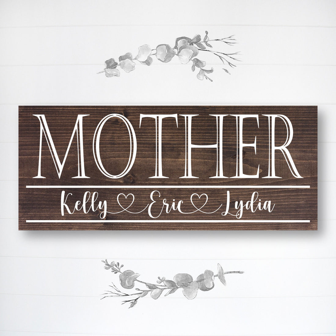 Mother | Grandma Mother's Day Gift | Personalized Mother's Day Gift | Gift for Grandma | Custom Wood Sign