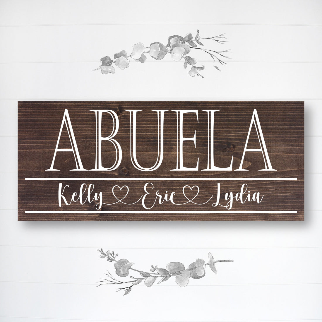 Abuela | Grandma Mother's Day Gift | Personalized Mother's Day Gift | Gift for Grandma | Custom Wood Sign