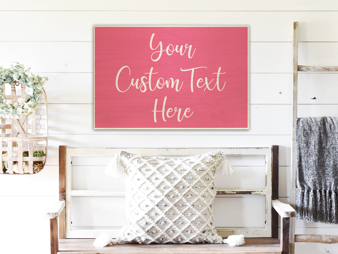 Colorful Kids Room Signs | Custom Quote | Personalized Quote | Customized Wooden Signs | Personalized Sign