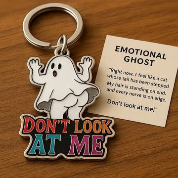 Funny Ghost Keychain