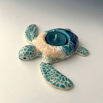 Hawaii Sea Turtle Ceramic Tealight Holder