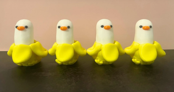 Banana Duck Keycap Adult Fidget Clicker
