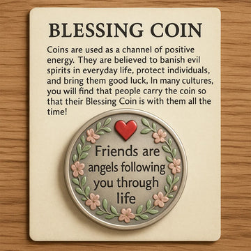 Blessing Coin - A Token of Friendship and Positive Energy