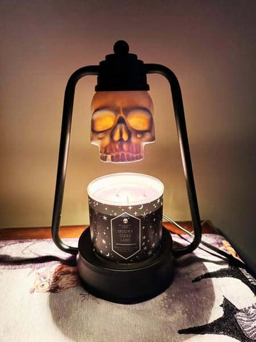 Skull Candle Warmer Lamp