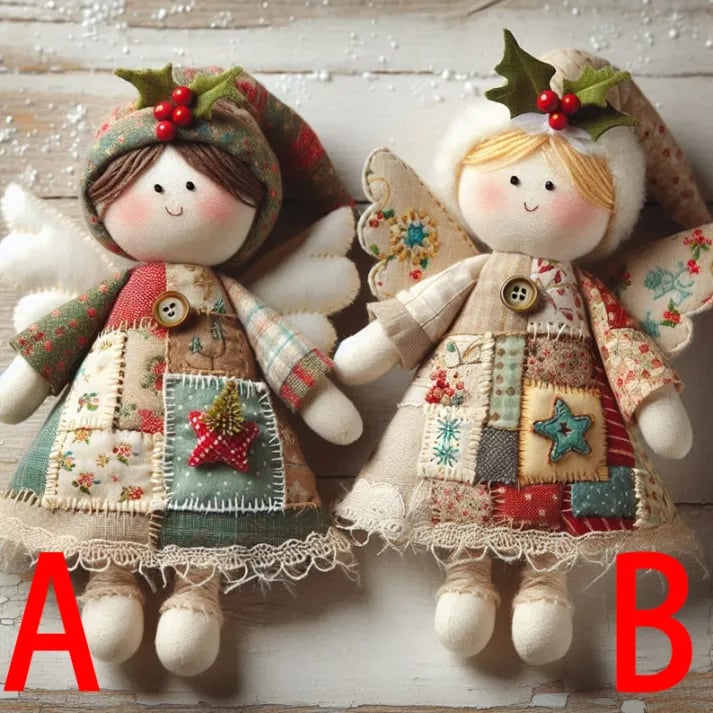 DIY Patchwork Angel Doll Kit