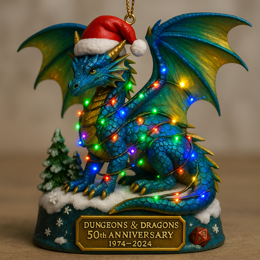 Dungeons & Dragons 50th Anniversary Holiday Ornaments Collection
