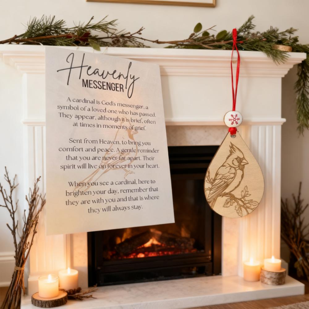 Cardinal Christmas Ornament