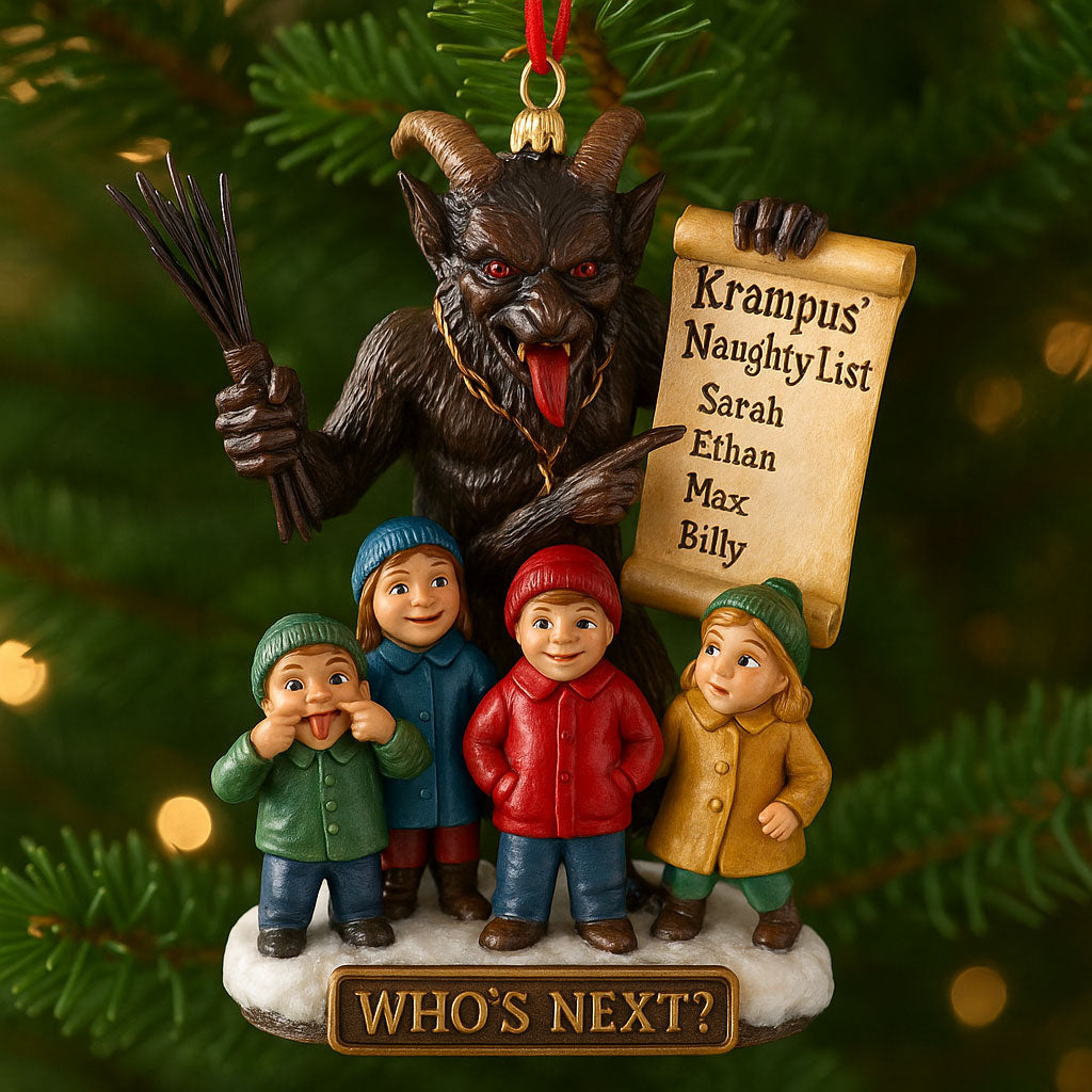 Krampus Christmas Ornament
