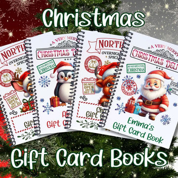 Christmas Gift Card Book