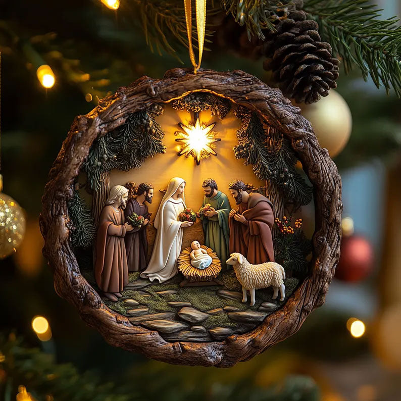 Nativity Scene Ornament