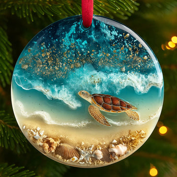 Ocean Turtle Ornament