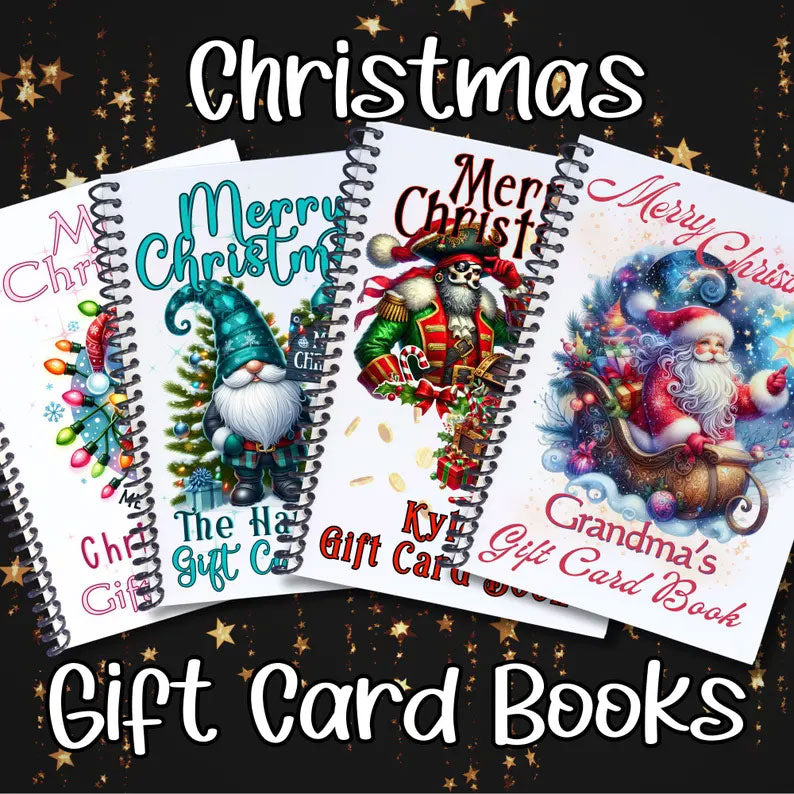 Christmas Gift Card Book