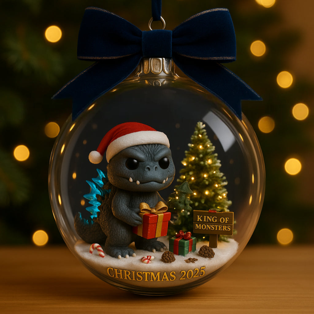 King of Monsters Christmas Ornament 2025