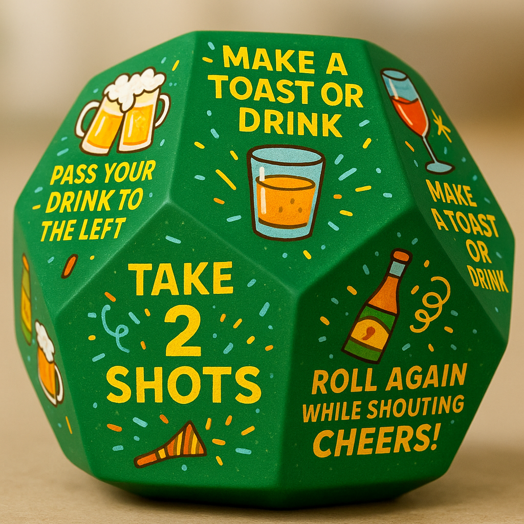 Drinking Challenge Dice – Roll the Fun